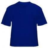 Camiseta Azul Royal 100% Algodão LIS04