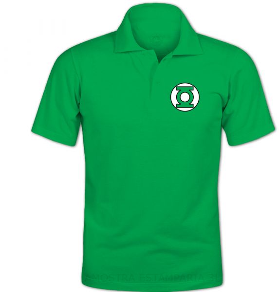 Camisa Polo Lanterna Verde 3SUPP02