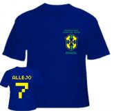 Camiseta Allejo International Superstar Soccer Azul 3GAM02