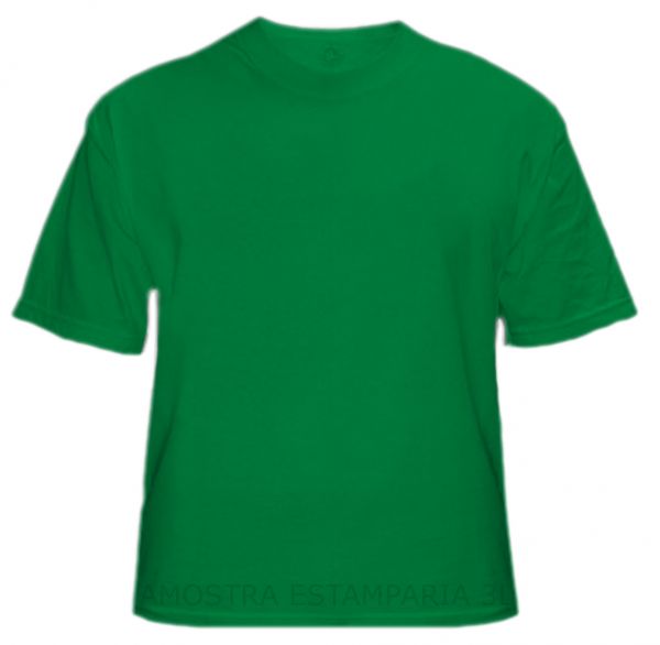 Camiseta Verde 100% Algodão LIS13